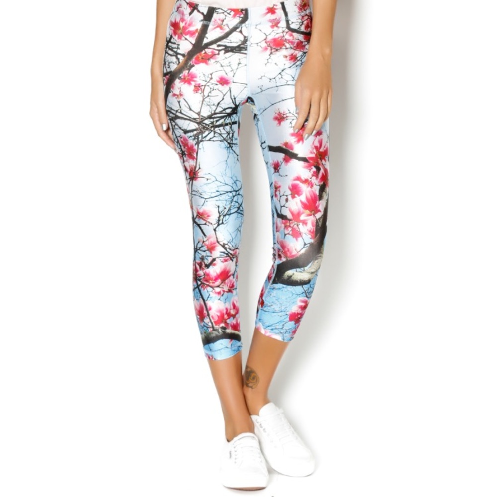 Terez Cherry Blossom Leggings